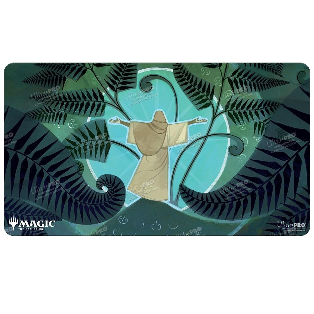Mystical Archive Growth Spiral Playmat for Magic - Playmats Sealed