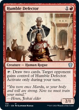 Humble Defector (174) [C21] - MTG Single