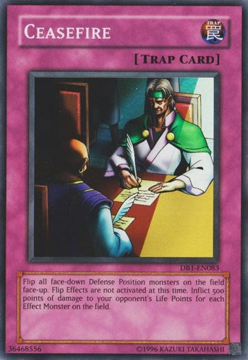 Ceasefire (1083) (DB1) - YuGiOh Single