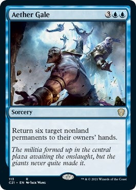 Aether Gale (113) [C21] - MTG Single