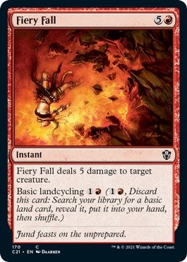 Fiery Fall (170) [C21] - MTG Single