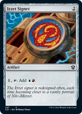 Izzet Signet (247) [C21] - MTG Single