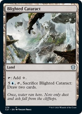 Blighted Cataract (279) [C21] - MTG Single