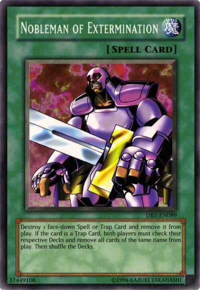 Nobleman of Extermination (1089) (DB1) - YuGiOh Single