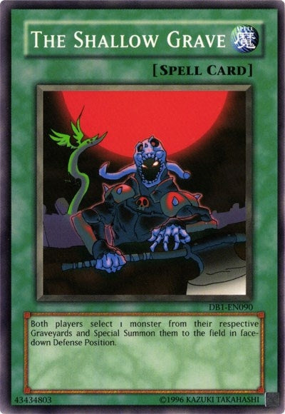 The Shallow Grave (1090) (DB1) - YuGiOh Single