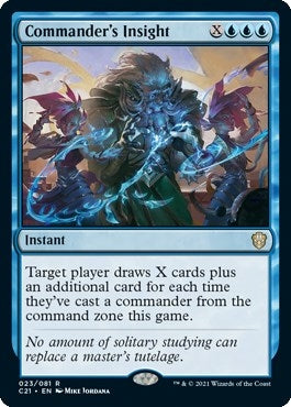 Commander’s Insight (23) [C21] - MTG Single