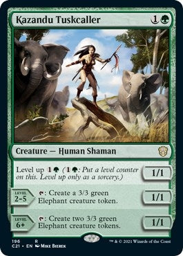 Kazandu Tuskcaller (196) [C21] - MTG Single