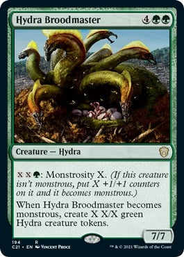 Hydra Broodmaster (194) [C21] - MTG Single