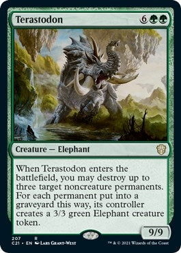 Terastodon (207) [C21] - MTG Single