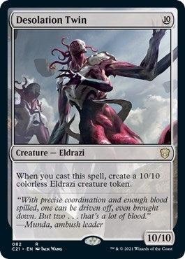 Desolation Twin (82) [C21] - MTG Single