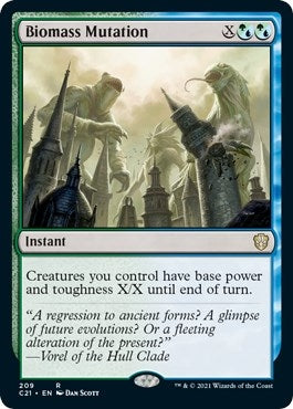 Biomass Mutation (209) [C21] - MTG Single