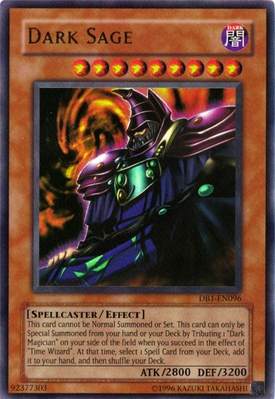 Dark Sage (1096) (DB1) - YuGiOh Single