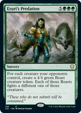 Ezuri’s Predation (188) [C21] - MTG Single