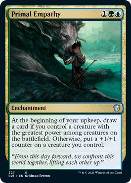 Primal Empathy (227) [C21] - MTG Single