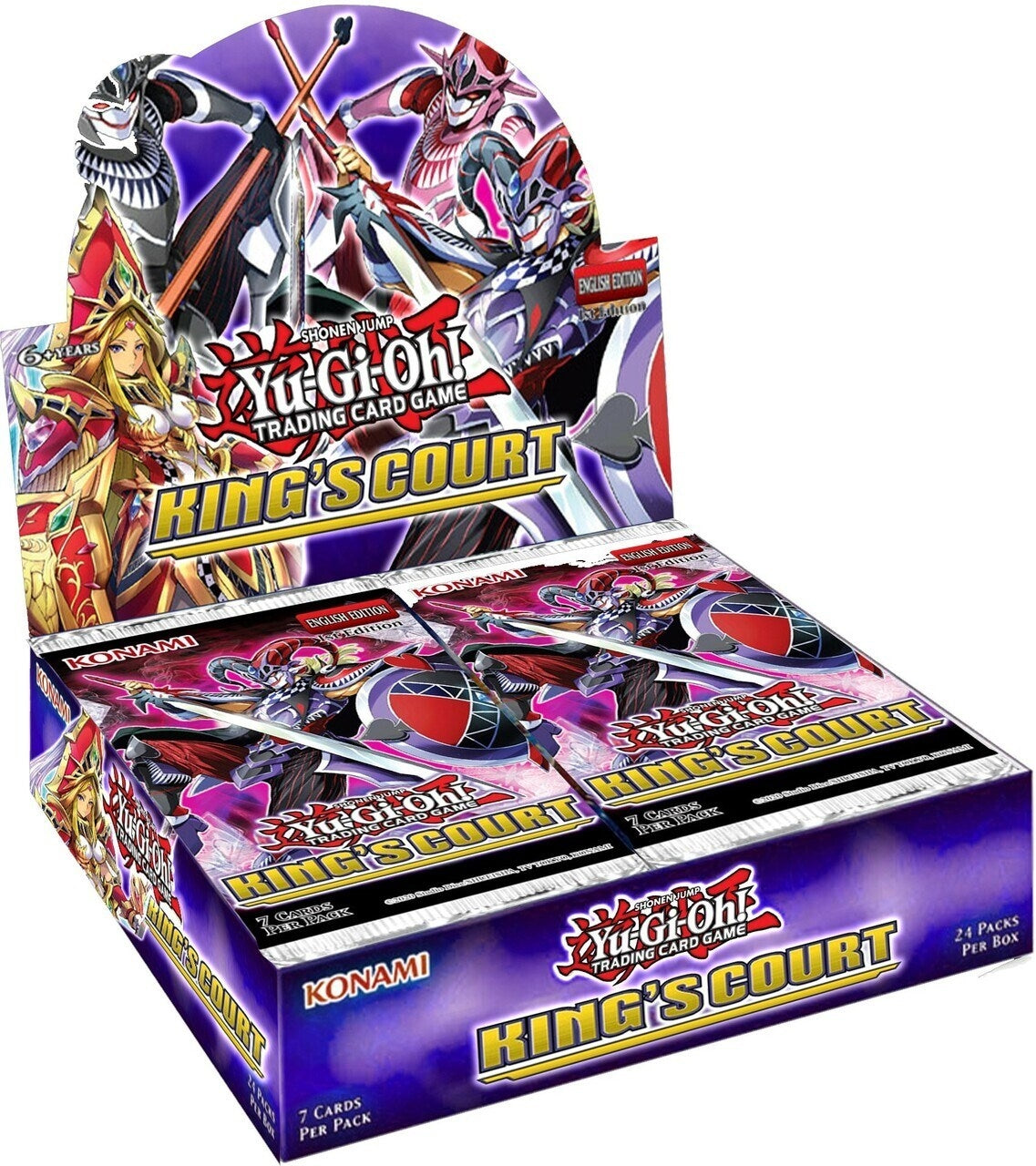 King’s Court Booster Box [1st Edition] (KICO) - YuGiOh Sealed