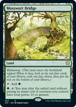 Mosswort Bridge (303) [C21] - MTG Single