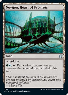 Novijen Heart of Progress (305) [C21] - MTG Single