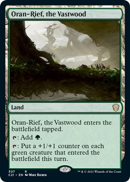 Oran-Rief the Vastwood (307) [C21] - MTG Single