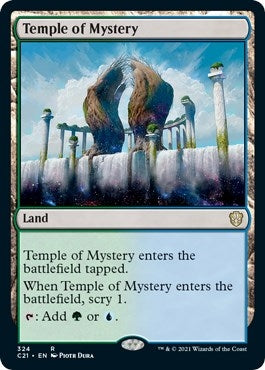 Temple of Mystery (324) [C21] - MTG Single