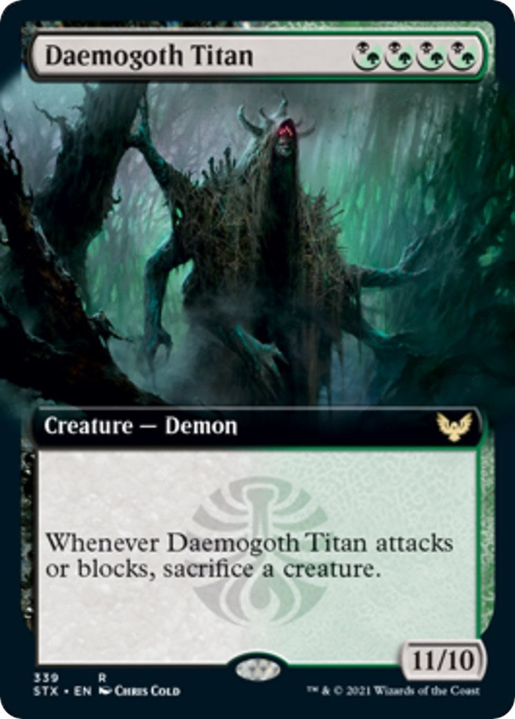 Daemogoth Titan (Extended Art) (339) [STX] - MTG Single