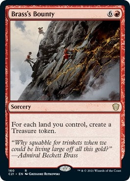 Brass’s Bounty (160) [C21] - MTG Single