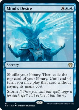 Mind’s Desire (123) [C21] - MTG Single