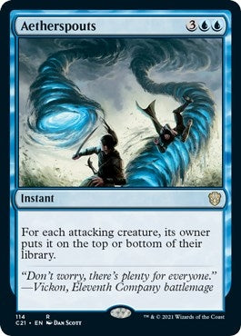Aetherspouts (114) [C21] - MTG Single