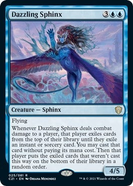 Dazzling Sphinx (25) [C21] - MTG Single