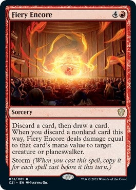 Fiery Encore (51) [C21] - MTG Single