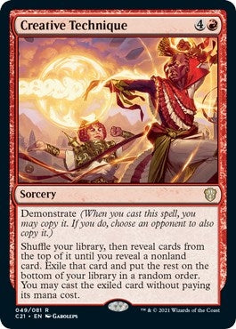 Creative Technique (49) [C21] - MTG Single