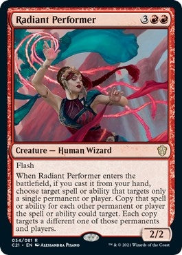 Radiant Performer (54) [C21] - MTG Single