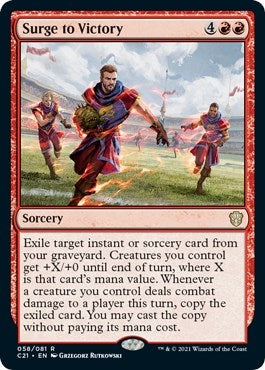 Surge to Victory (58) [C21] - MTG Single