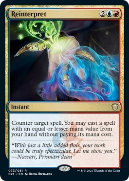 Reinterpret (73) [C21] - MTG Single