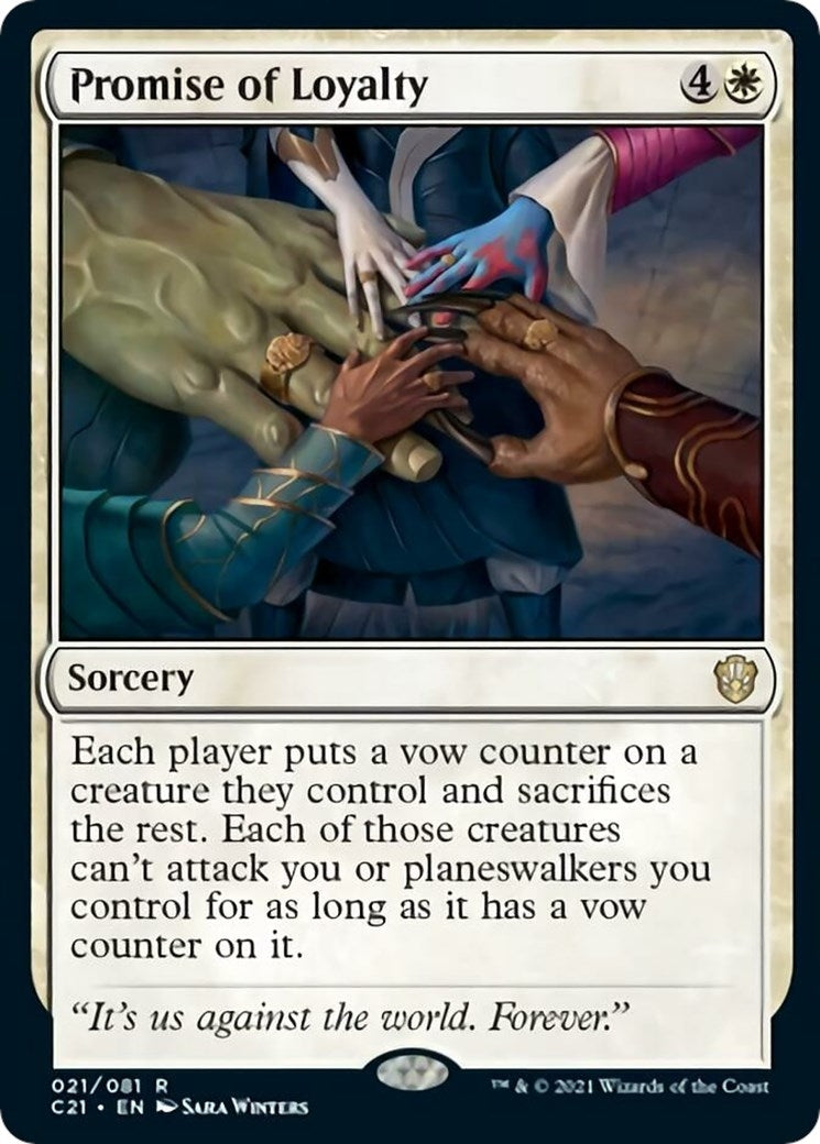 Promise of Loyalty (21) [C21] - MTG Single