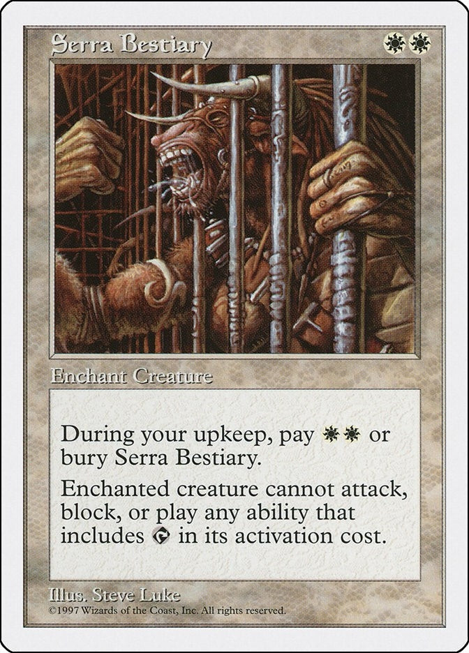 Serra Bestiary [5ED] - MTG Single
