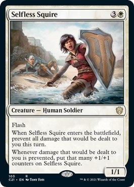 Selfless Squire (103) [C21] - MTG Single