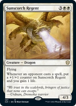 Sunscorch Regent (107) [C21] - MTG Single
