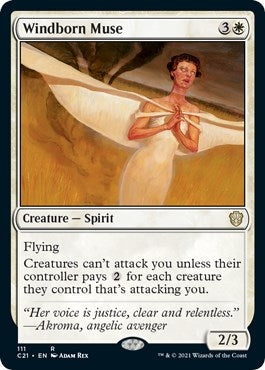 Windborn Muse (111) [C21] - MTG Single