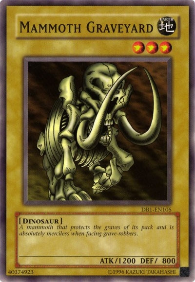 Mammoth Graveyard (1105) (DB1) - YuGiOh Single