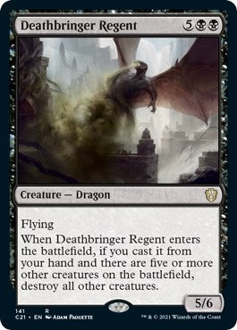 Deathbringer Regent (141) [C21] - MTG Single