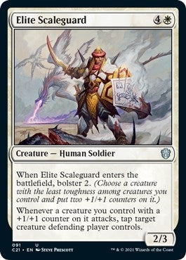 Elite Scaleguard (91) [C21] - MTG Single