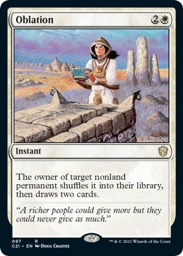 Oblation (97) [C21] - MTG Single