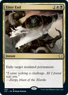 Utter End (232) [C21] - MTG Single