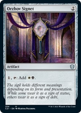 Orzhov Signet (254) [C21] - MTG Single