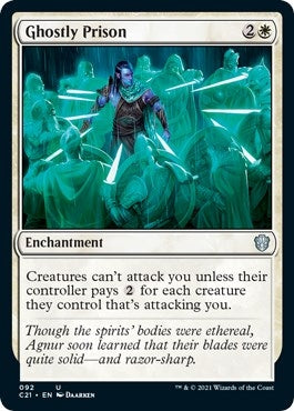 Ghostly Prison (92) [C21] - MTG Single