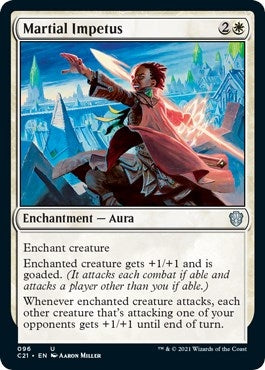 Martial Impetus (96) [C21] - MTG Single