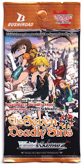 The Seven Deadly Sins Booster Pack [SDS/SX03] - Weiss Schwarz Sealed