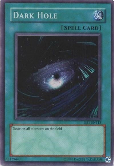 Dark Hole (1113) (DB1) - YuGiOh Single
