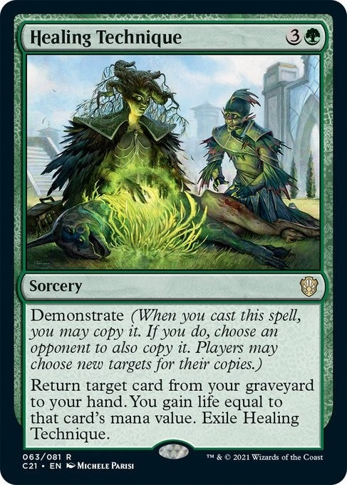 Healing Technique (63) [C21] - MTG Single