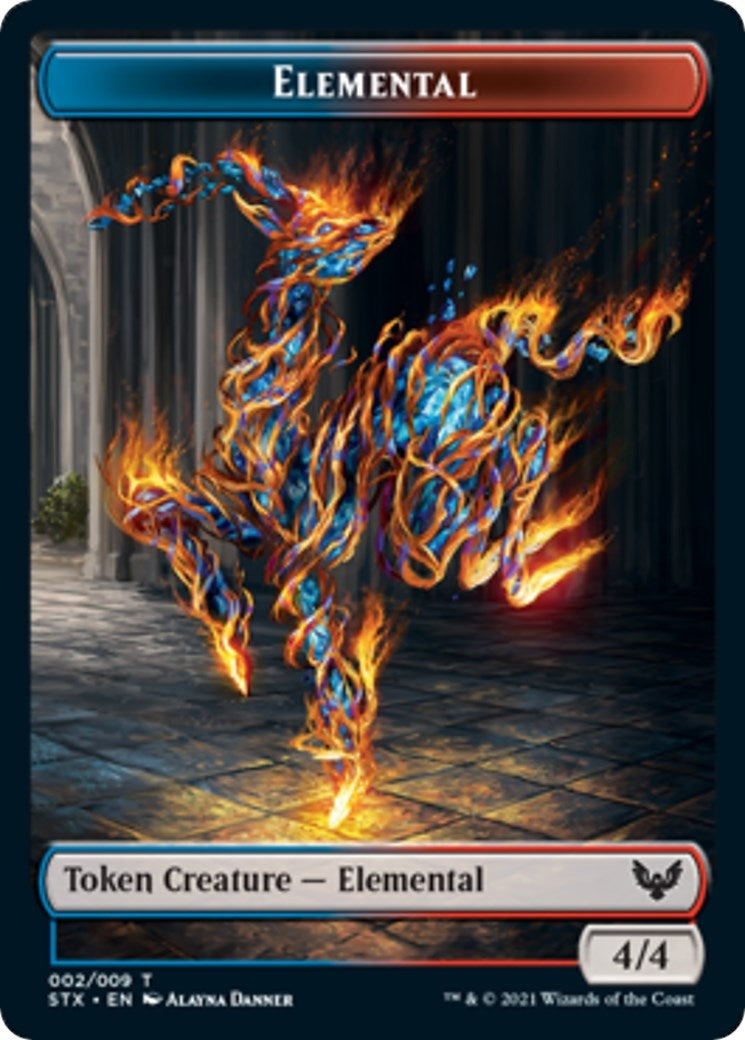 Elemental Token (0) [STX] - MTG Single